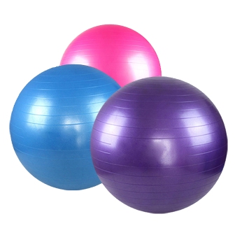 Kakaos Yoga Product Detail: Kakaos Anti Burst Yoga Ball with Pump (55cm),  Yoga Fitness Balls, ka-abyb-55cm-2200